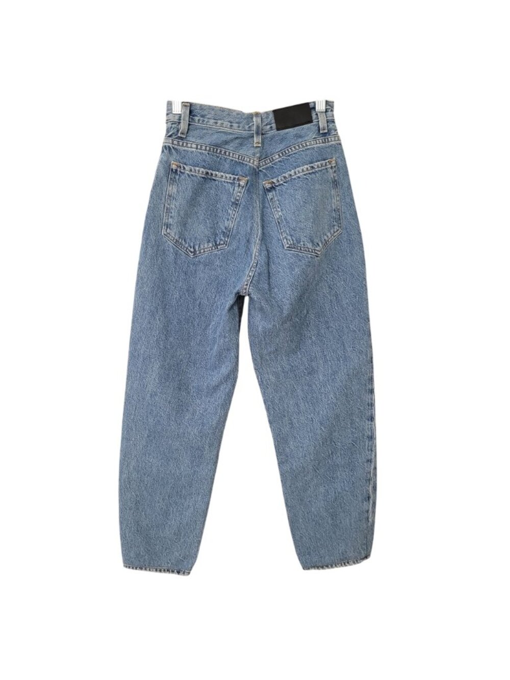 Goldsign High Waist Tapered Jeans Womens Size 23 Blue Cotton Denim - Picture 2 of 10